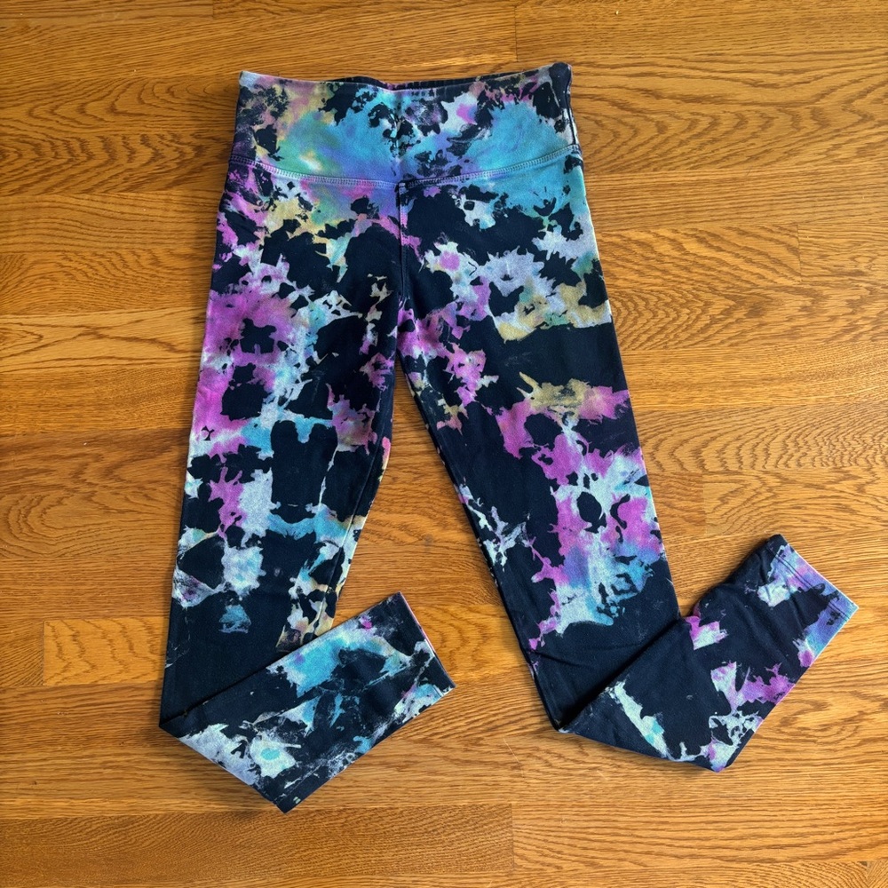 Lily Lotus Organic Cotton Tie Dye Leggings